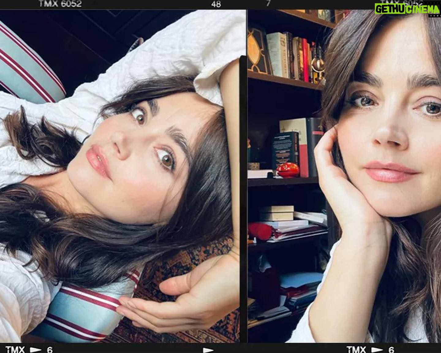 Jenna Coleman - 113.8K Likes - Afternoon spent with @byrdie #stillathome #zoomdate