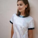 Jenna Coleman Instagram – Celebrating @chanelofficial Collection 1932 high jewellery Under the moon and stars with the @yeahyeahyeahs 💫 #magic #cocochanel 🖤