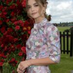 Jenna Coleman Instagram – Thank you @cartier and @laurentfeniou @erdem @malonesouliers #CartierQueensCup @rebeccacorbinmurray 💕