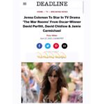 Jenna Coleman Instagram – #WarRooms #trademarkfilms #Joanbright