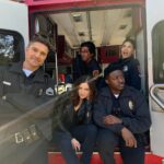 Jenna Dewan Instagram – some unseen bts to get you through another week without a new @therookieabc episode ❤️‍🔥
