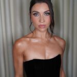 Jenna Johnson Instagram - A moment for last nights look at the @muahs_awards 🖤