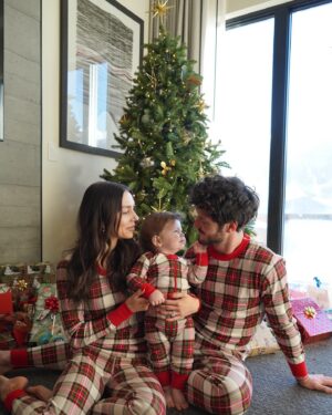 Jenna Johnson Instagram - My favorite Christmas yet 🎄

Not only was this Rome’s first Christmas (which made today so magical) but I was also able to spend the day with both my families. I know that this won’t always be able to happen, so I’m soaking in these moments and memories shared ♥️

Merry Christmas everyone!! I hope you had a beautiful day. 

And a HUGE thank you to @pendryparkcity for setting up our rooms to feel just like home. You guys have made us truly feel like family here.