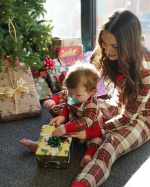 Jenna Johnson Instagram - My favorite Christmas yet 🎄

Not only was this Rome’s first Christmas (which made today so magical) but I was also able to spend the day with both my families. I know that this won’t always be able to happen, so I’m soaking in these moments and memories shared ♥️

Merry Christmas everyone!! I hope you had a beautiful day. 

And a HUGE thank you to @pendryparkcity for setting up our rooms to feel just like home. You guys have made us truly feel like family here.