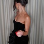 Jenna Johnson Instagram - A moment for last nights look at the @muahs_awards 🖤