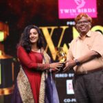 Jenna Ortega Instagram – Thank you @jfwdigital for the award. Receiving an award from the ‘Real Hero-Chandru Sir’ is truly an honour to me. Thank you so much, sir. 

Styled by: @zohibzayi 
MUA: @shibin4865 
👗: @khalifcelebration