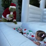 Jenna Ushkowitz Instagram - Thanks for throwing such a great party in whoville, Lady! Emma had such a blast when she wasn’t hiding in terror from the Grinch 🤣