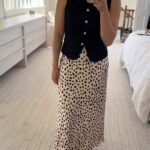 Jenna Ushkowitz Instagram - Help me pick my Birthday dinner outfit! Look 1: @loversfriendsla vest / Lovers and Friends skirt / @houseofharlow1960 shoes Look 2: @loversfriendsla vest / @abercrombie shorts / Look 3: @loversfriendsla sweater / @abercrombie shorts Look 4: @loversfriendsla sweater / @showmeyourmumu dress #revolve