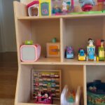 Jenna Ushkowitz Instagram - A little playroom organization. Bookshelf and clear organizers on my Amazon store #toddler ##organization