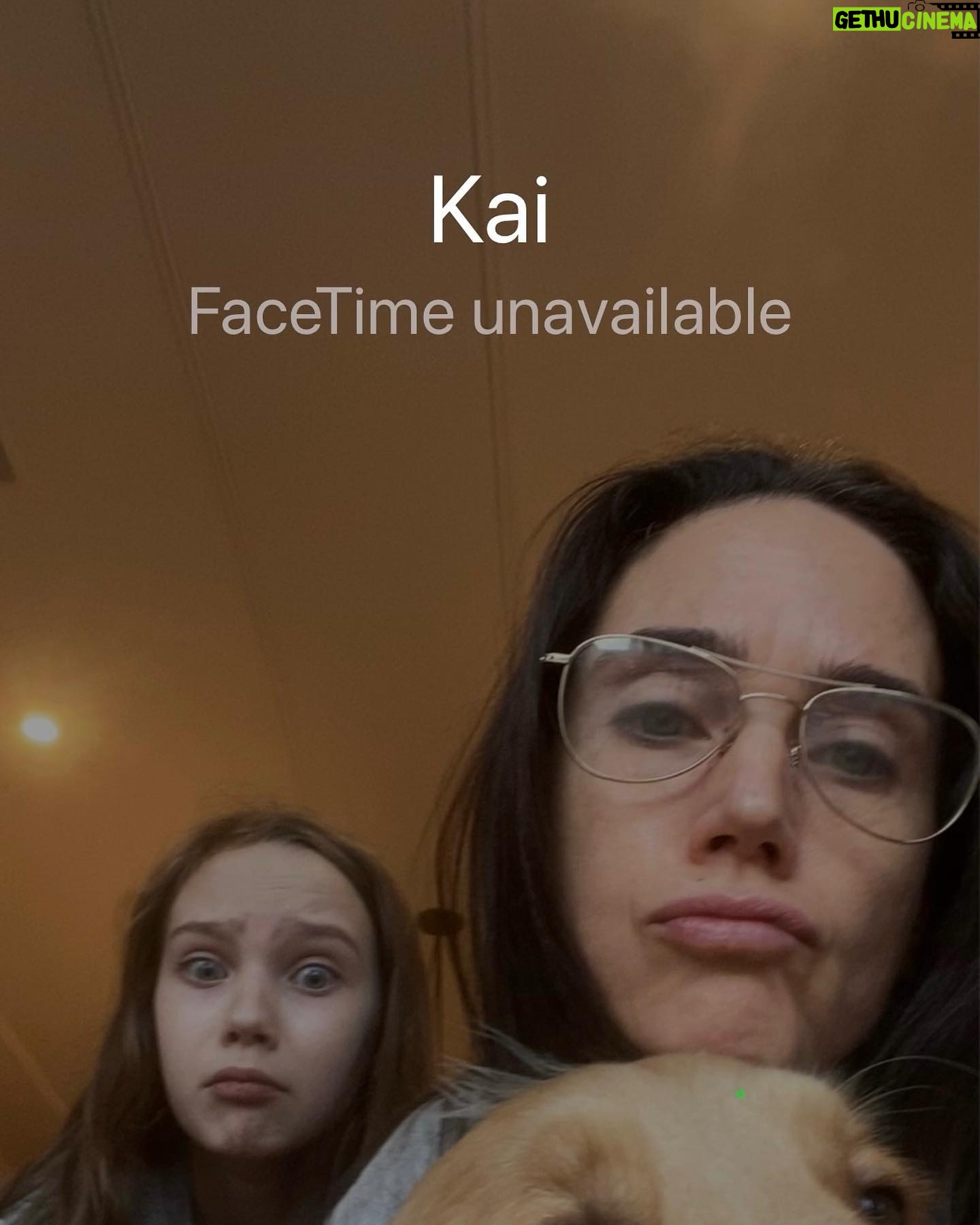 Jennifer Connelly Instagram - Kai!! Not you, too! #missedfacetimes