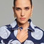 Jennifer Connelly Instagram - @InStyleGermany June cover, shot by @NicoBustos. Glam by @peterluxhair and @kaymontano, styled by @theresa.pichler.