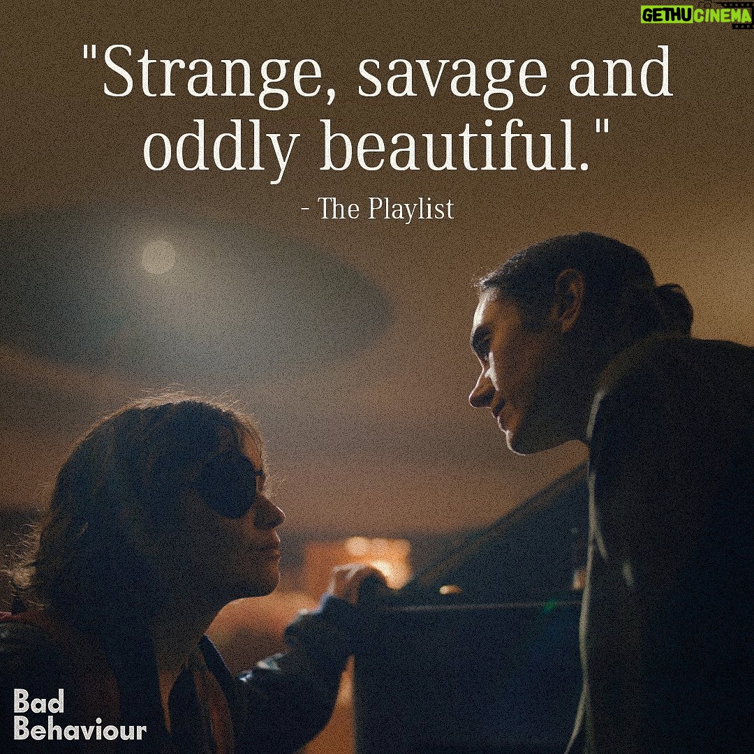 Jennifer Connelly Instagram - BAD BEHAVIOUR is now playing in select UK cinemas and streaming on the @iconfilm channel!