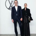 Jennifer Connelly Instagram - #LVPREFALL24 in Shanghai. Congrats, @nicolasghesquiere, and thanks for having us!