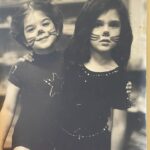 Jennifer Connelly Instagram - Looking conflicted about my theatrical debut in the kindergarten play. Pretty sure I was a seal. Who had clearly beaded her own leotard.