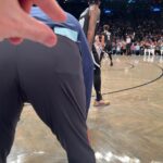 Jennifer Connelly Instagram – Me and Jen trying to help the Nets in any way we can.