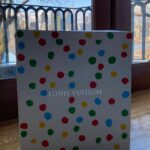Jennifer Connelly Instagram - Love this #LVxYayoiKusama collaboration! (Agnes is already trying to steal the wallet). Thanks for the wonderful gift — and happy holidays to everyone at @louisvuitton! ♥️♥️♥️