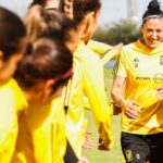 Jennifer Hermoso Instagram - Primer entrenamiento como Amazona: 😍✅