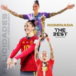 Jennifer Hermoso Instagram - Un monumental e histórico reconocimiento para una Campeona del Mundo 💛 En TMJ no podemos dejar de estar orgullosos de nuestra @jennihermoso , quien ha sido NOMINADA a los Premios #TheBest de la @fifa 😍 Jenni: eres un orgullo para todos 😍 La historia continúa escribiéndose ✍️