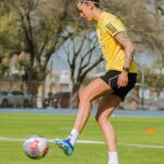 Jennifer Hermoso Instagram - Primer entrenamiento como Amazona: 😍✅