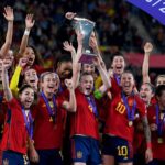 Jennifer Hermoso Instagram – CAMPEONAS DE LA P*** NATIONS LEAGUE ⭐️ 
.
🦖🦖🦖