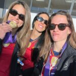 Jennifer Hermoso Instagram - Levantar una copa es lo que todas queremos, pero disfrutar de cada momento es lo que hace que todo sea mucho más especial. Ellas ❤️‍🩹🔋
