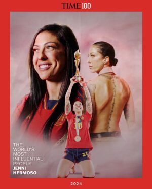 Jennifer Hermoso Instagram - Proud to be included in the 2024 #TIME100 list ✨ See the full list at time.com/time100 // Un orgullo ser incluida en la lista #Time100 2024 ✨ Mira la lista completa en time.com/time100