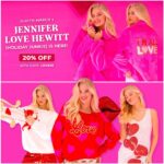 Jennifer Love Hewitt Instagram - It’s live! It’s here! @judithmarch @jenniferlovehewitt The holiday Junkie! Get in love vibes with our new collection! You can shop it now! Woo!