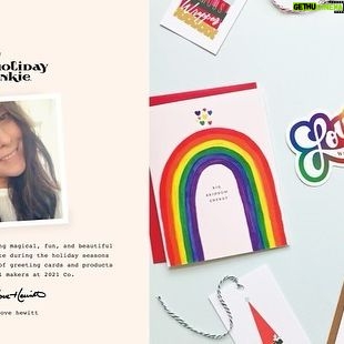 Jennifer Love Hewitt Instagram - So excited to release our Pride cards!! @2021_co and Holiday Junkie! They are available. So get get yours. These are so magical! Happy last day of loveuary ❤️