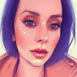 Jennifer Love Hewitt Instagram - Okay I wanted to try this trend! So I got the Lensa app. Put in my photos and got these. All different styles I guess. So fun! Try it