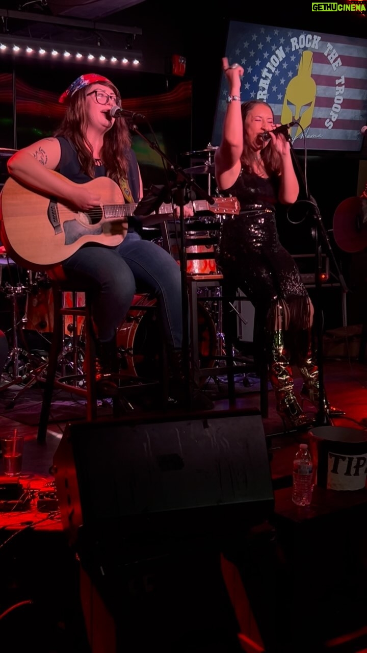 Jennifer Messina Instagram - No Guarantees, Acoustic. At @operationrockthetroops at @dawghousetn in Nashville, TN with writer @amandamcmusic #veterans #thankyouforyourservice #nashville #broadway #livemusic #noguarantees