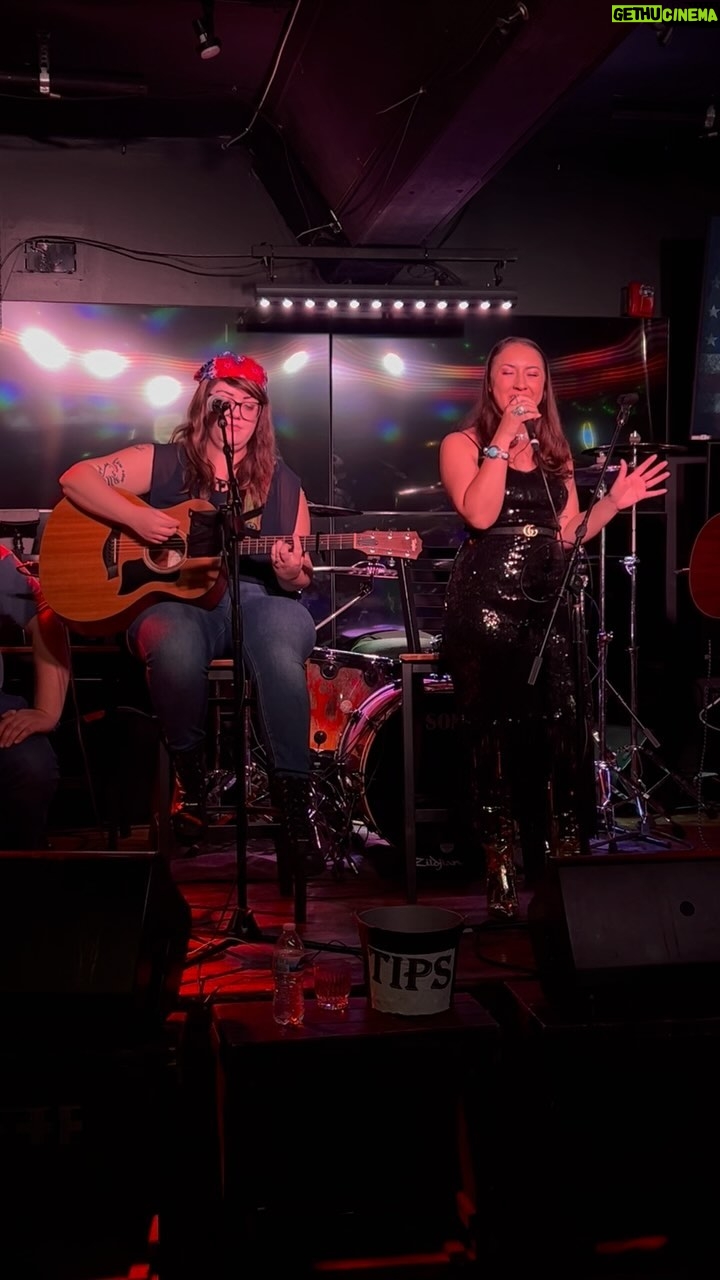 Jennifer Messina Instagram - Live in Nashville at @dawghousetn for @operationrockthetroops with @amandamcmusic on guitar. “IT GETS BETTER” accoustic! #nashville #broadway #acousticversion #itgetsbetter #mentalhealth #newmusix #live