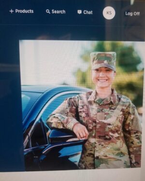 Jennifer Messina Instagram - Proud veteran and proud member of @usaa 
Thank you for this opportunity to represent you 🇺🇸#usaa #usaabanking #usaainsurance #veteran