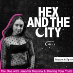 Jennifer Messina Instagram - Moving past the full moon in Sagittarius expansion and toward the increased illumination into our journey as we approach the solstice, thos week’s guest @jennifercmessina who truly embodies this months energy of the Magician brings some inspiration and insight. Jennifer Messina is a recording artist, army vet, and mental health activist. Jennifer shares her story as well as the power of owning our voice and the beauty of authentic messiness. 🎧Link to episode in bio and in stories 20% off Little Saints plant based elixirs with listener code CardsyB20 @littlesaintsco