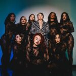 Jennifer Messina Instagram - 🌹FALL TO MY KNEES CAST🌹 @jennifercmessina @ms.byoung @itskatiebearr @sabrinacenterstage @kayla_smithers @sso.f.iaa @theailynduran @groovyhanita @dezinicole_ 📸 @shotsbyvictoriaxx 📍 @studio.co.dash