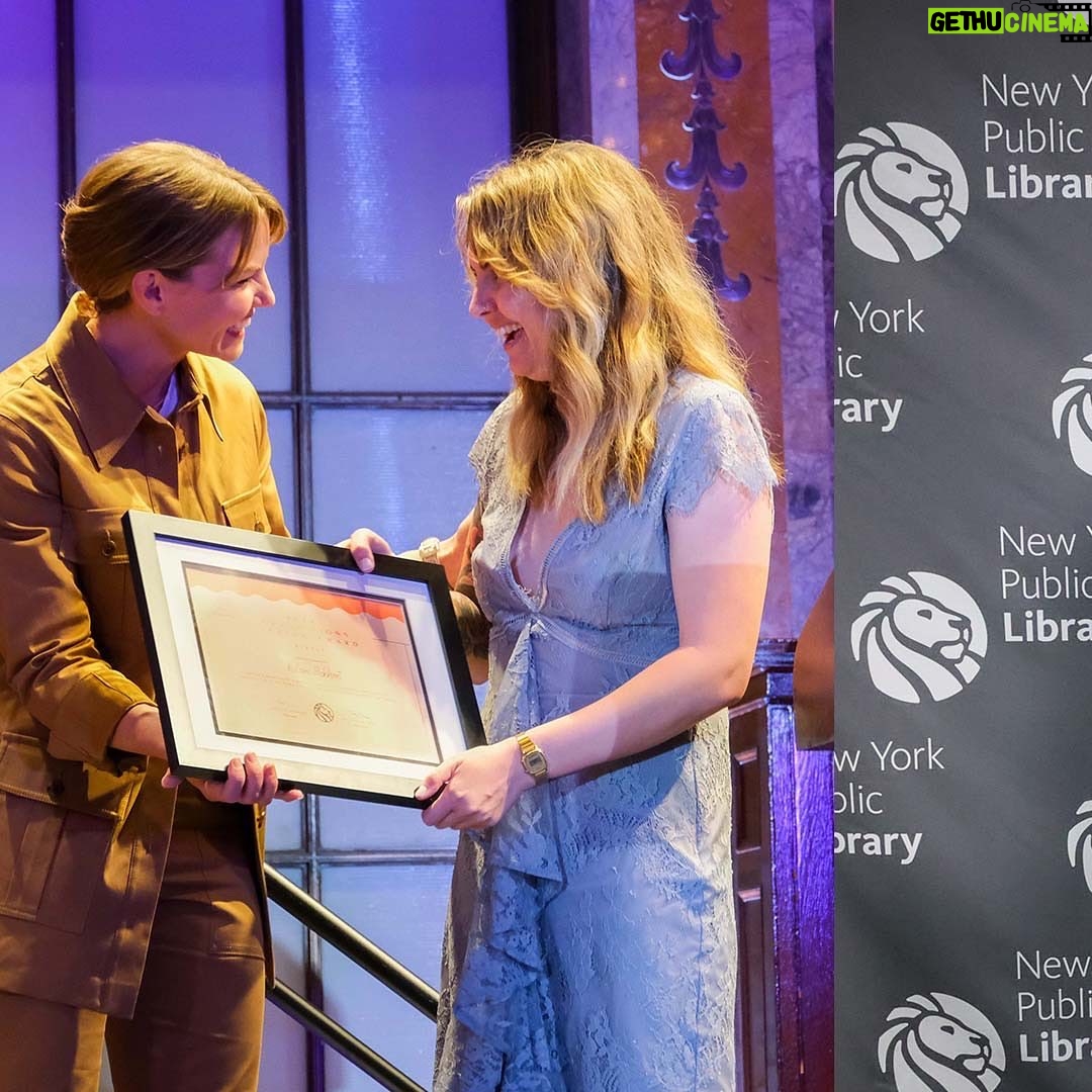 Jennifer Morrison Instagram - Snapshots from the 2022 @nyplyounglions Fiction Award event. π· @yvonnetnt @bfa We will be featuring the finalist books from the Young Lions Fiction Award as our #A3CReads books of the month, starting July 1. Order them in the @nyplshop and read along with us!