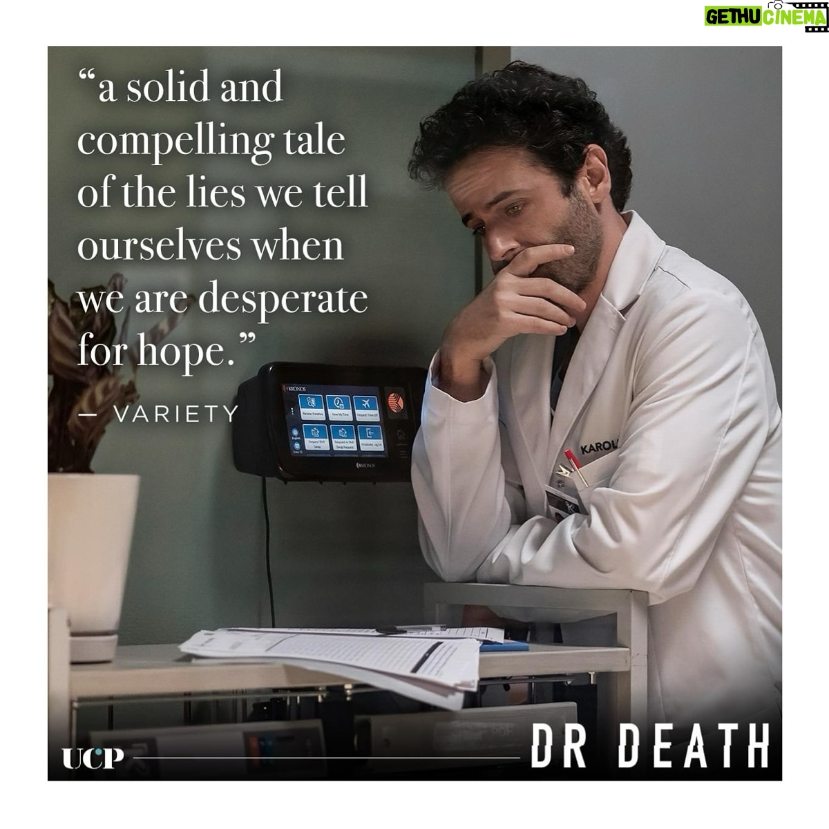 Jennifer Morrison Instagram - “New doctor, same intensity.” - @Variety. All episodes of #DrDeath S2, following the harrowing story of the disgraced Paolo Macchiarini, are streaming now on @peacock.
