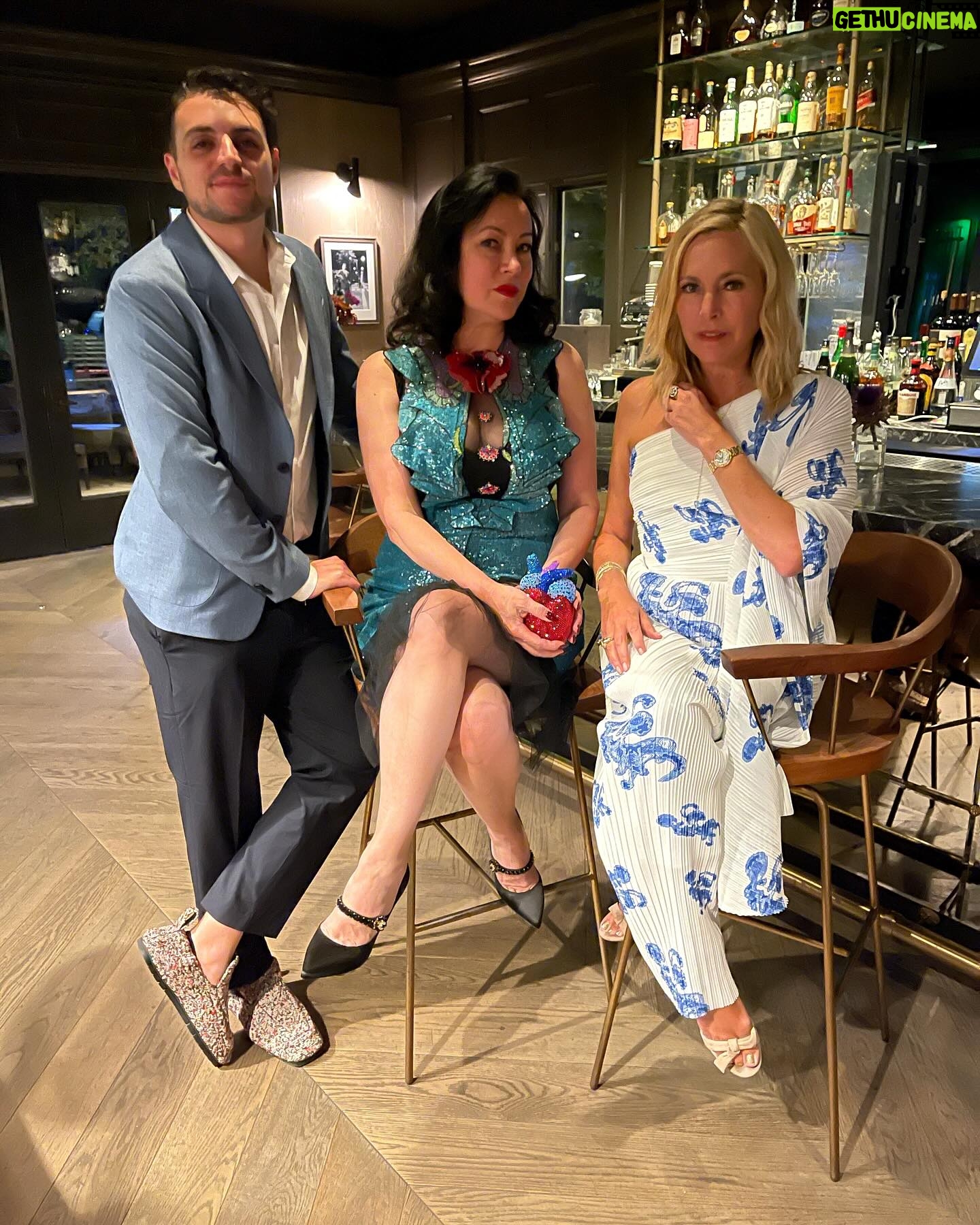 Jennifer Tilly Instagram - Happy #humpday This flashback pic made me smile. From Napa with my two besties @jeffesta and @jennifertilly 😽💗