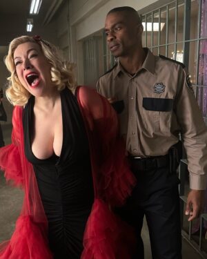 Jennifer Tilly Instagram - Tiffany doesn’t want to go to the Death Chamber. 💉🩸

#Chucky: tonight at 10pm on @syfy and @usanetwork