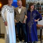 Jennifer Tilly Instagram - Happy birthday luncheon for the wonderful Cameron Silver! Special guest star: @jeffsnyder1 Caftans and cake for everyone! 🥳