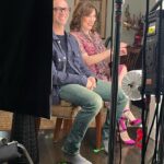 Jennifer Tilly Instagram - A day of #Chucky press with @d.sawa #ChuckySeason3 #chuckyseries