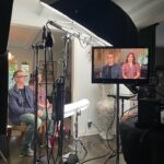 Jennifer Tilly Instagram - A day of #Chucky press with @d.sawa #ChuckySeason3 #chuckyseries