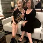 Jennifer Tilly Instagram - And a good time was had by all… especially Tiffany! 😆 The #Chucky finale party. 🥳🧁🍷🍿 #ChuckySeason3 #chuckytvseries #tiffanyvalentine