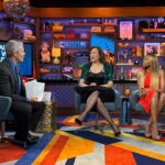 Jennifer Tilly Instagram – Always have so much fun doing #WatchWhatHappensLive. Tonight with #BelowDeck star @tumimhlongo 
Makeup: @deannamelluso Hair: @patrickkylehair 
All photos except for 2 and 6 by @redtankgirl