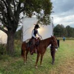 Jenny Boyd Instagram - ‘Someplace Far Away From All This Violence’ Huge Thank You to Writers Jose Molina & Hannah Rosner, Director Barbra Brown, Costume Designer @jennifermaydesigns and the rest of the incredible hardworking crew! Also, to Rhoni the Pony 🐴🤩