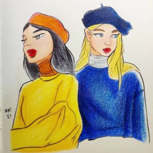 Jenny Boyd Instagram - *Some* of my all time favorite fan art by these incredibly talented people:

1.@jasxmineart
2.@art_juliademp
3.@jennyboyd_1
4.@siphonerious
5.@_eri96_
6.@basia.art
7. @hobbyistandy
8.@rodina_artist

Shout out to your amazing talent! 🥰🎉