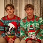 Jenny Han Instagram - I had a really hard time choosing which Christmas sweater picture to go with for Episode 5. Which do you guys like best? #thesummeriturnedpretty