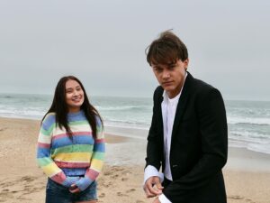 Jenny Han Instagram - IT’S OFFICIALLY SUMMERTIME. The first 3 episodes of #thesummeriturnedpretty are up! (But when we shot this scene, it was late October. SORRY GUYS! 😬🫶🏼)