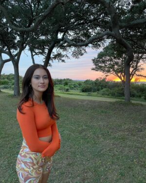 Jenny Han Instagram - The sunset was so pretty that day we had to do a whole photo shoot.