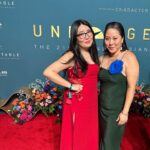 Jenny Han Instagram - An @unforgettablegala night. Thank you for having me, @character.media! makeup: @tamah_krinsky hair: @mikelorenzano dress: @giambattistavalliparis