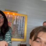 Jenny Han Instagram - Me: “guys, I need you to take a cute selfie on my phone.” Them: